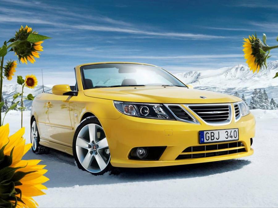  Saab 9-3 Convertible Yellow Edition 2008 года  (фото 7 из 12)